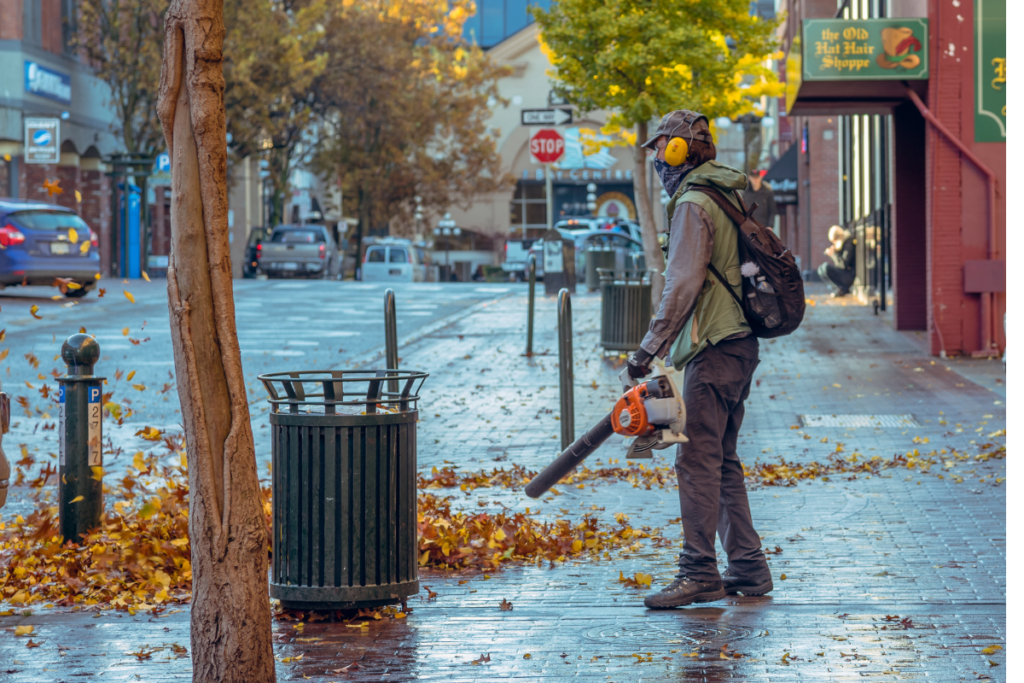Can I Use a Leaf Blower to Remove Snow in Kitchener?